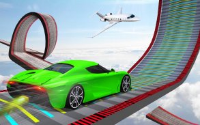 Impossible Car Stunt GT Ramp Racing Tracks 3D screenshot 2