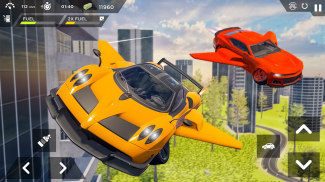 Real Sports Flying Car 3d screenshot 0