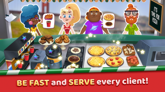 Pizza Truck California - Fast Food Cooking Game screenshot 1