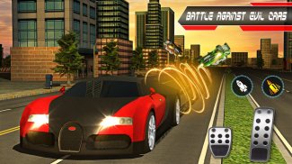 Bat Robot Car Game - Tornado Robot moto bike game screenshot 3