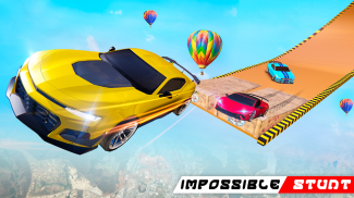 Mega Car Ramp Impossible Jeu de Stunt screenshot 1
