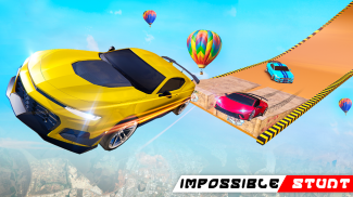 Mega Car Ramp Impossible Stunt-Spiel screenshot 1