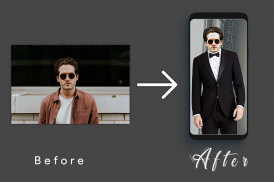 Tuxedo photo frames and editor screenshot 4