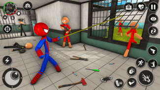 मकड़ी छड़ी आदमी जेल से भागना screenshot 2