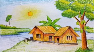 Landscape Drawing Design Ideas screenshot 7