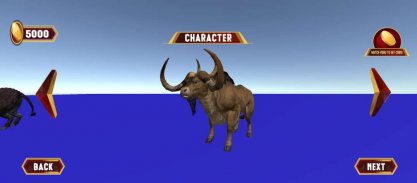 Angry WIld Bull Sim Jungle 3D screenshot 2