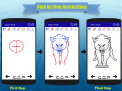 How to Draw Wolf Step by Step screenshot 0