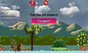 Running Lion Attack game free screenshot 2