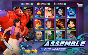 Disney Heroes : Battle Mode screenshot 2
