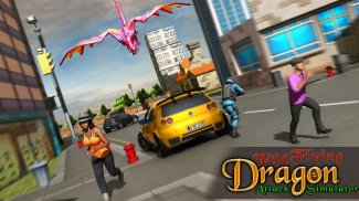 Wild Flying Dragon Attack Simulator screenshot 1