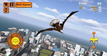 Eagle Bird Thành phố Simulator screenshot 4