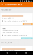 Alertas para calendario screenshot 1