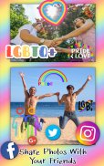 LGBT Pride Stickers – Love Photo Editor With Text screenshot 2