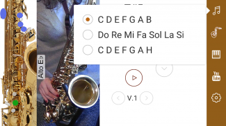 2D Saxofón Notas screenshot 3