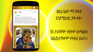 ስንክሳር * Sinksar Saints History screenshot 4