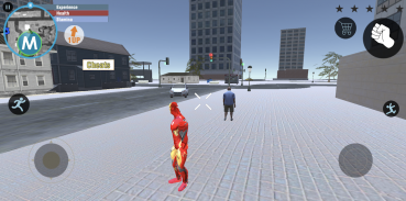 Iron Rope Hero Man Gangstar City Vice screenshot 2