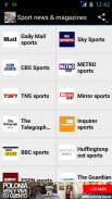 Sport news & mags. RSS reader screenshot 0
