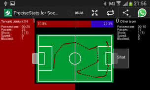 PreciseStats for Soccer screenshot 1