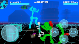 Stickman Fighting: Neon Warriors::Appstore for Android