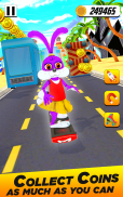 Bunny Runner: Subway Easter Bunny Run screenshot 9