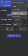 Calculator For PayPal Fees screenshot 2