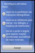 Quiz de Português screenshot 1