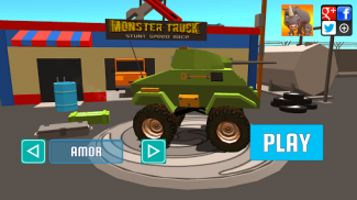 Monster Truck Stunt Speed Race screenshot 5