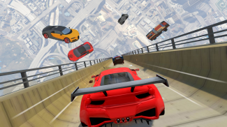 Mega Ramp Car Racing : Impossible Car stunts Game screenshot 3