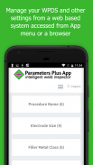 Parameters Plus - Welding Inspection App screenshot 2