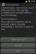 Privacy Scanner (AntiSpy) screenshot 6