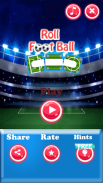 Puzzle Rolling Football screenshot 1