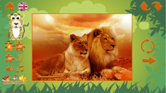 Puzzles: wild animals screenshot 5