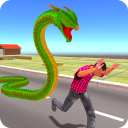 Angry Anaconda Snake Rampage Icon