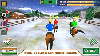 Ind Vs Pak Horse Racing 3D : Derby Race screenshot 2