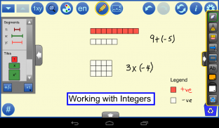 Algebra Tiles by mathies screenshot 4