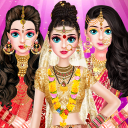 Indian Wedding Makeup Dress up Icon