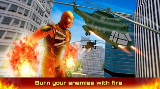Fire Blaze Vice Town Superhero Simulator screenshot 2