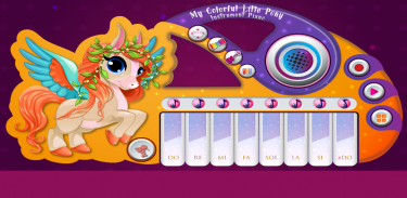 My Colorful Litle Pony Piano screenshot 0
