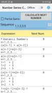 Calculadora de series numérica screenshot 3