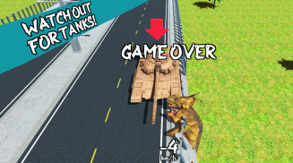 Dinosaur Road Rampage screenshot 3