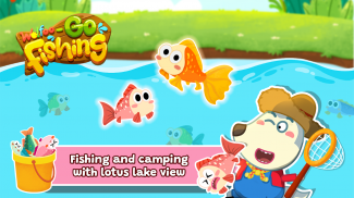 Wolfoo Baby Fishing For Kids screenshot 1