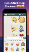 3D Emoji Stickers for WhatsApp: Smiley Stickers screenshot 2