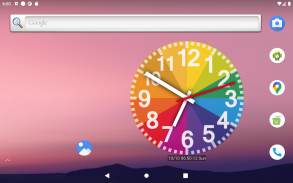 Rainbow Clock screenshot 5