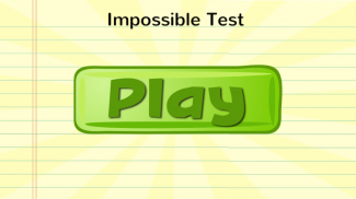 Impossible Test screenshot 0