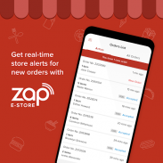 ZAP E-Store Merchant screenshot 1