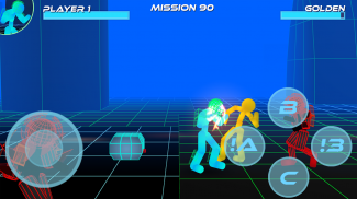 Stickman Neon Street Fighting screenshot 5