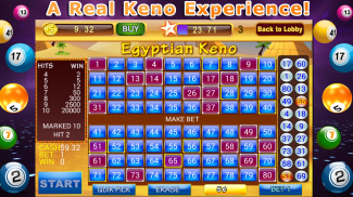 Lucky Keno Numbers Bonus Casino Games Free screenshot 3