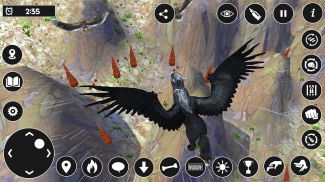 Wild Griffin Family Flying Eagle Simulator screenshot 4