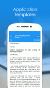 Leave Letters and Applications screenshot 3