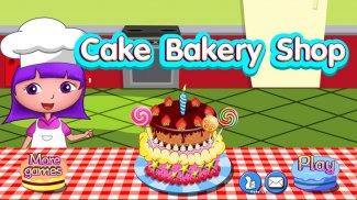 Jogo de padaria de bolo de aniversário de Anna screenshot 9